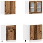 Mueble de cocina 4 piezas madera contrachapada madera vieja von , Küchenschränke - Ref: Foro24-3328573, Preis: 278,20 €, Raba...