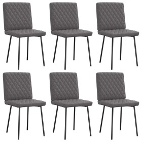 Sillas de comedor 6 unidades cuero sintético gris von , Essstühle - Ref: Foro24-3315485, Preis: 251,27 €, Rabatt: %