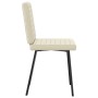 Sillas de comedor 6 unidades cuero sintético color crema by , dining chairs - Ref: Foro24-3315537, Price: 254,10 €, Discount: %