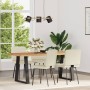 Sillas de comedor 4 unidades cuero sintético color crema by , dining chairs - Ref: Foro24-3315267, Price: 170,17 €, Discount: %