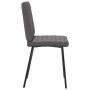 Sillas de comedor 2 unidades cuero sintético gris by , dining chairs - Ref: Foro24-4101115, Price: 88,74 €, Discount: %