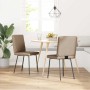 Sillas de comedor 2 unidades cuero sintético color capuchino by , dining chairs - Ref: Foro24-4101117, Price: 90,97 €, Discou...