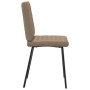Sillas de comedor 2 unidades cuero sintético color capuchino by , dining chairs - Ref: Foro24-4101117, Price: 90,97 €, Discou...