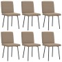 Sillas de comedor 6 unidades cuero sintético color capuchino von , Essstühle - Ref: Foro24-3315540, Preis: 251,04 €, Rabatt: %