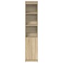 Aparador alto roble Sonoma 37,5x35x180 cm madera de ingeniería von , Sideboards - Ref: Foro24-861672, Preis: 86,68 €, Rabatt: %