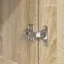 Aparador alto roble Sonoma 37,5x35x180 cm madera de ingeniería von , Sideboards - Ref: Foro24-861672, Preis: 86,68 €, Rabatt: %
