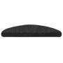 Alfombrillas de escaleras autoadhesivas 10 uds negro 56x17x3 cm de vidaXL, Alfombrillas para escalones - Ref: Foro24-149679, ...