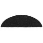 Alfombrillas de escaleras autoadhesivas 10 uds negro 56x17x3 cm de vidaXL, Alfombrillas para escalones - Ref: Foro24-149679, ...