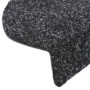 Selbstklebende Stufenmatten 10 Stück schwarz 56x17x3 cm von vidaXL, Treppenmatten - Ref: Foro24-149679, Preis: 28,50 €, Rabat...
