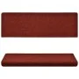 Stair mats 5 units burgundy red 65x21x4 cm by vidaXL, Stair mats - Ref: Foro24-149730, Price: 21,01 €, Discount: %