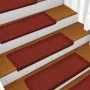 Stair mats 5 units burgundy red 65x21x4 cm by vidaXL, Stair mats - Ref: Foro24-149730, Price: 21,01 €, Discount: %