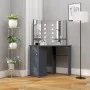 Eckschminktisch mit LED-Lichtern, grau, 111x54x141,5 cm. von vidaXL, Schlafzimmerkommoden - Ref: Foro24-326532, Preis: 166,05...