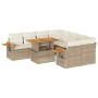 Set sofás jardín y cojines 9 pzas ratán sintético acacia beige von , Gartensets - Ref: Foro24-3327579, Preis: 701,96 €, Rabat...