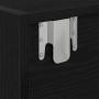 Mueble de TV madera de ingeniería roble negro 60x31x25,5 cm by , TV Furniture - Ref: Foro24-861438, Price: 40,37 €, Discount: %