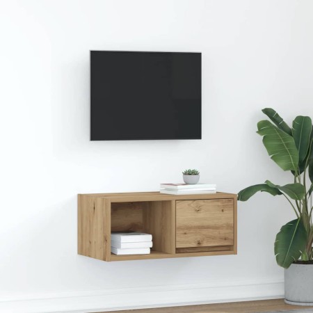 Mueble para TV madera de ingeniería roble artisan 60x31x25,5 cm by , TV Furniture - Ref: Foro24-861452, Price: 38,34 €, Disco...