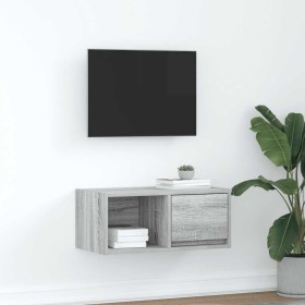 Mueble de TV madera contrachapada gris Sonoma 60x31x25,5 cm von , TV-Möbel - Ref: Foro24-861446, Preis: 38,77 €, Rabatt: %