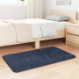 Alfombra de pelo largo NAVARRA azul marino 60x100 cm Poliéster de , Alfombras - Ref: Foro24-4102811, Precio: 19,90 €, Descuen...