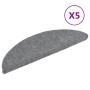 Selbstklebende Stufenmatten 5 Stück grau 56x17x3 cm von vidaXL, Treppenmatten - Ref: Foro24-149680, Preis: 24,43 €, Rabatt: %