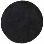 Alfombra peluda de pelo largo NAVARRA negra 120x120cm poliéster by , Rugs - Ref: Foro24-4102902, Price: 25,16 €, Discount: %