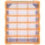 Multi-drawer organizer with 18 intermediate drawers 38x16x47 cm by vidaXL, Toolboxes - Ref: Foro24-149597, Price: 62,64 €, Di...