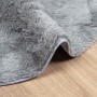 Alfombra de pelo largo NAVARRA gris plateado 100x100 cm by , Rugs - Ref: Foro24-4102900, Price: 21,65 €, Discount: %