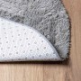 Alfombra de pelo largo NAVARRA gris plateado 100x100 cm by , Rugs - Ref: Foro24-4102900, Price: 21,65 €, Discount: %