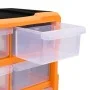 Multi-drawer organizer with 18 intermediate drawers 38x16x47 cm by vidaXL, Toolboxes - Ref: Foro24-149597, Price: 62,64 €, Di...