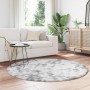 Alfombra de pelo largo NAVARRA gris claro 160x160 cm poliéster von , Teppiche - Ref: Foro24-4102914, Preis: 35,30 €, Rabatt: %