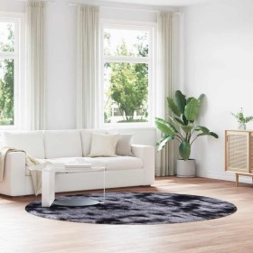 Alfombra de pelo largo NAVARRA gris oscuro 240x240 cm poliéster de , Alfombras - Ref: Foro24-4102928, Precio: 68,18 €, Descue...
