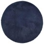 Alfombra de pelo largo NAVARRA azul marino 200x200 cm poliéster by , Rugs - Ref: Foro24-4102923, Price: 53,29 €, Discount: %