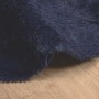 Alfombra de pelo largo NAVARRA azul marino 200x200 cm poliéster by , Rugs - Ref: Foro24-4102923, Price: 53,29 €, Discount: %