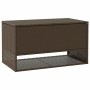 Cojines para exterior marrón 100x55x55,5 cm ratán sintético von , Aufbewahrungsboxen für den Außenbereich - Ref: Foro24-41041...