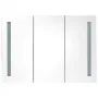 Badezimmerschrank mit LED-Spiegel in Eichenfarbe 89x14x62 cm von vidaXL, Badezimmerwaschtische - Ref: Foro24-326529, Preis: 1...