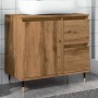 Armario de baño madera de ingeniería roble artisan 65x33x60 cm von , Badezimmerwaschtische - Ref: Foro24-857224, Preis: 92,36...