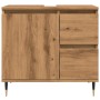 Armario de baño madera de ingeniería roble artisan 65x33x60 cm von , Badezimmerwaschtische - Ref: Foro24-857224, Preis: 92,36...