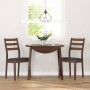Sillas de comedor con cojines 2 uds madera maciza marrón caucho von , Essstühle - Ref: Foro24-4102516, Preis: 135,58 €, Rabat...