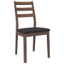 Sillas de comedor con cojines 2 uds madera maciza marrón caucho von , Essstühle - Ref: Foro24-4102516, Preis: 135,58 €, Rabat...