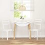 Sillas de comedor 2 unidades madera maciza de caucho blanco by , dining chairs - Ref: Foro24-4102521, Price: 139,69 €, Discou...