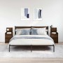 Mesillas de noche con 2 cajones 2 uds roble marrón 38x34x80 cm by , Nightstands - Ref: Foro24-861368, Price: 98,87 €, Discoun...