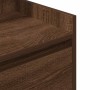 Mesillas de noche con 2 cajones 2 uds roble marrón 38x34x80 cm by , Nightstands - Ref: Foro24-861368, Price: 98,87 €, Discoun...