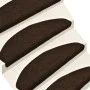 Self-adhesive stair tread mat 10 units 65x21x4 cm brown by vidaXL, Stair mats - Ref: Foro24-149712, Price: 21,18 €, Discount: %