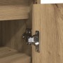 Zapatero Artisan Roble 29,5x34x76 cm Madera de ingeniería by , Shoe racks and shoe organizers - Ref: Foro24-861867, Price: 48...