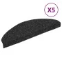 Selbstklebende Stufenmatte 5 Stück 65x21x4 cm schwarz von vidaXL, Treppenmatten - Ref: Foro24-149702, Preis: 21,99 €, Rabatt: %