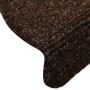 Self-adhesive stair tread mat 10 units 65x21x4 cm brown by vidaXL, Stair mats - Ref: Foro24-149712, Price: 21,55 €, Discount: %