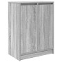 Zapatero gris Sonoma 57x34x76 cm madera de ingeniería by , Shoe racks and shoe organizers - Ref: Foro24-861873, Price: 80,67 ...