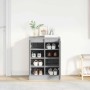 Zapatero gris Sonoma 57x34x76 cm madera de ingeniería by , Shoe racks and shoe organizers - Ref: Foro24-861873, Price: 80,67 ...
