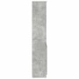 Aparador alto madera de ingeniería gris hormigón 70x35x180 cm by , Sideboards - Ref: Foro24-3328474, Price: 110,01 €, Discoun...