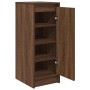 Zapatero de madera de roble marrón 29,5x34x76 cm de , Zapateros y organizadores de calzado - Ref: Foro24-861865, Precio: 53,0...