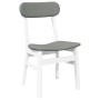 Sillas de comedor con cojines 2uds madera maciza blanco caucho von , Essstühle - Ref: Foro24-4102439, Preis: 154,67 €, Rabatt: %