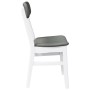 Sillas de comedor con cojines 2uds madera maciza blanco caucho von , Essstühle - Ref: Foro24-4102439, Preis: 154,67 €, Rabatt: %